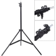 DP 50X70CM 5 Duylu Softbox Sürekli Işık Ikili Set 2m Işık Ayak Stand