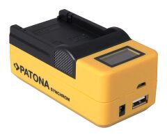 Patona 4580 NP-FW50 Bataryalar İçin Senkron LCD / USB Şarj Cihazı
