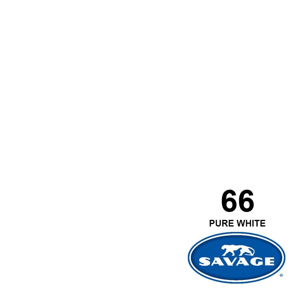 Savage (U.S.A) Stüdyo Kağıt Fon Pure White (66) 271x1100 cm