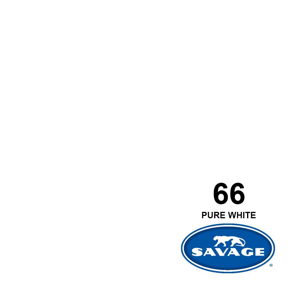 Savage (U.S.A) Stüdyo Kağıt Fon Pure White (66) 271x1100 cm