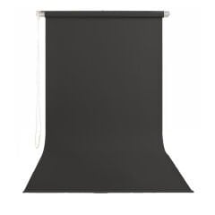 Stil Fon 195cm x 300cm Sonsuz Siyah Fon Perdesi Seti