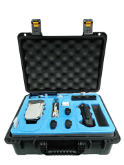 ClasCase C02 DJI Mavic Serisi Hard Case Taşıma Çantası (Siyah-Mavi)