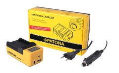 Patona 4624 Nikon EN-EL15 Bataryalar İçin Senkron LCD / USB Şarj Cihazı