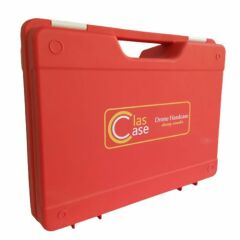 ClasCase C01 DJI Mavic Serisi Hard Case Taşıma Çantası (Kırmızı-Gri)