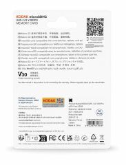 Kodak 32GB UHS-I U3 A1 V30PRO Micro SD Hafıza Kartı