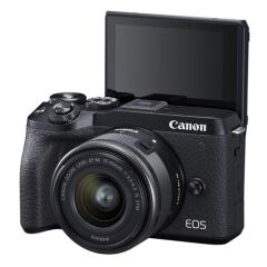 Canon EOS M6 Mark II 15-45mm Vlogger Kit