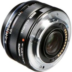 Olympus M.Zuiko Digital 17mm 1:1.8 Lens - Siyah