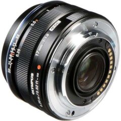 Olympus M.Zuiko Digital 17mm 1:1.8 Lens - Siyah