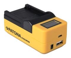 Patona 4695 Fuji NP-W235 Bataryalar İçin Senkron LCD / USB Şarj Cihazı