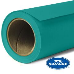 Savage (U.S.A) Stüdyo Kağıt Fon Teal 271x1100 cm