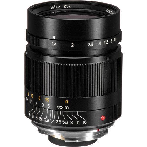 7Artisans 28mm F1.4 M-Mount FE Plus Sony E Adaptörlü