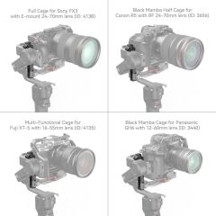 SmallRig 4196 DJI RS 3 Mini  için  Genişletilmiş Dikey Kol