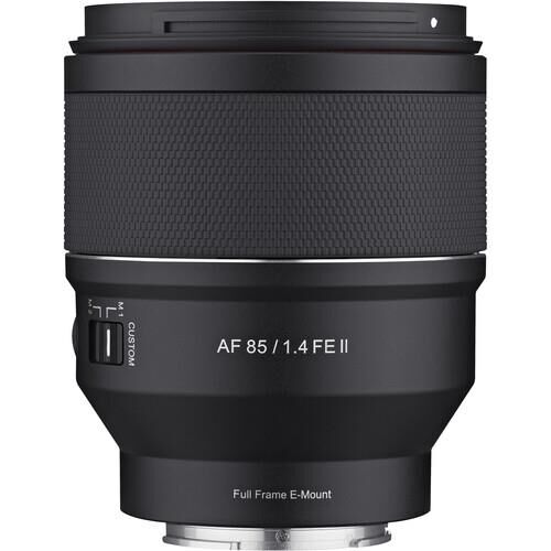 Samyang AF 85mm f/1.4 FE II Lens (Sony E)