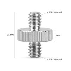 SmallRig 1/4 ''Çift Uçlu Vida 828