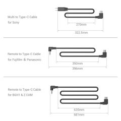 SmallRig 3323 Dişli Yan Saplı Kayıt Başlatma/Durdurma
