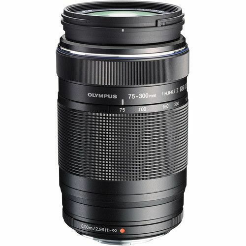 Olympus M.Zuiko Digital ED 75-300mm 1:4.8-6.7 Black II Lens