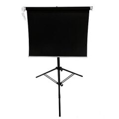 Weifeng 135cm x 185cm Kumaş Siyah Taşınabilir Portre Fon Perdesi