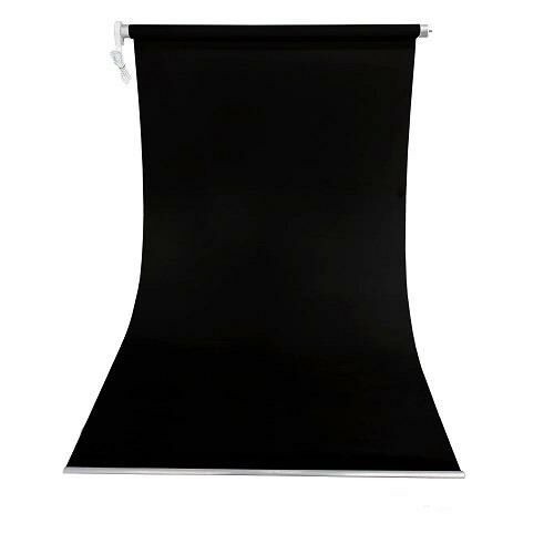 Weifeng 90cm x 120cm Kumaş Siyah Portre Fon Perdesi