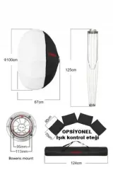 JINBEI Ø100 Quick Balon Softbox