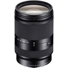 Sony E 18-200mm F/3.5-6.3 OSS Lens (Sony Eurasia Garantili)