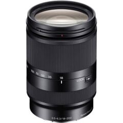 Sony E 18-200mm F/3.5-6.3 OSS Lens (Sony Eurasia Garantili)