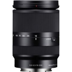 Sony E 18-200mm F/3.5-6.3 OSS Lens (Sony Eurasia Garantili)