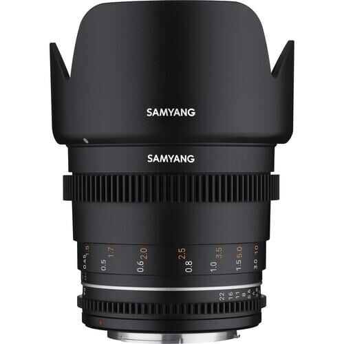 Samyang 50mm T1.5 VDSLR MK2 Cine Lens (Canon EF)