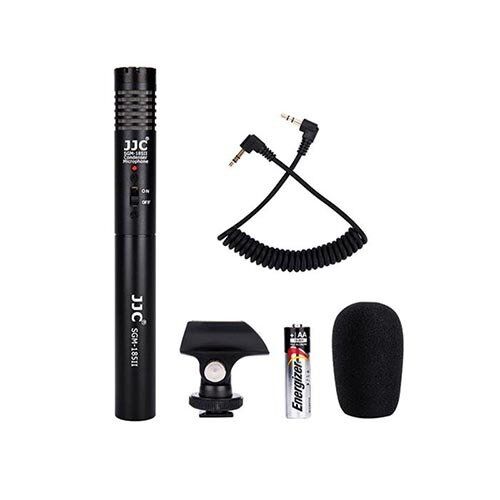 JJC SGM-185II DSLR/Video Stereo Shotgun Mikrofon