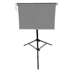 Weifeng 65cm x 120cm Kumaş Gri Taşınabilir Portre Fon Perdesi