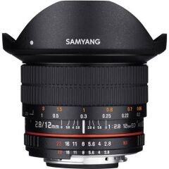 Samyang 12mm f/2.8 ED AS NCS Fisheye Lens (Nikon F)