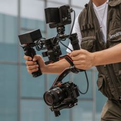 SmallRig DJI RS Series  için  Kablosuz Kontrollü Çift Tutma Kolu 3954