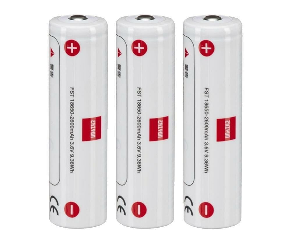 ZHIYUN 18650 BATTERY 2600MAH (3' LÜ)