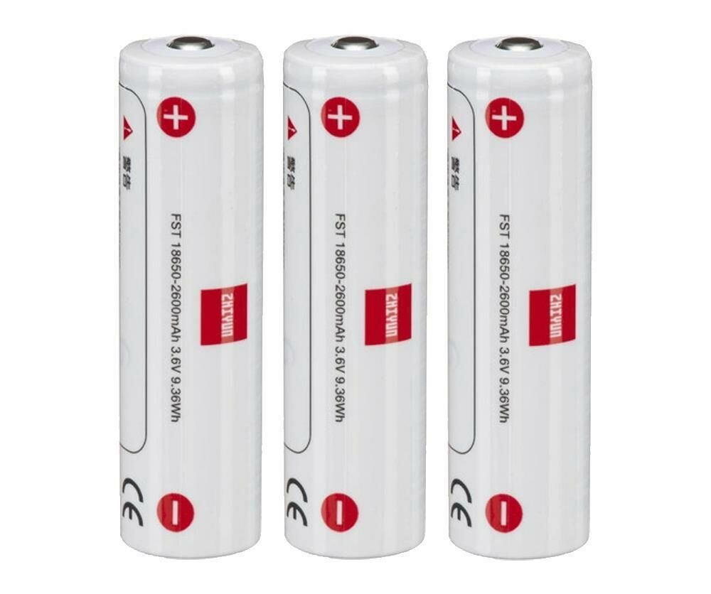 ZHIYUN 18650 BATTERY 2600MAH (3' LÜ)