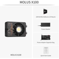 Zhiyun Molus X100 Bi-Color Pocket COB Monolight