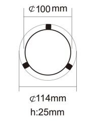 JINBEI 55° Portable Standart Şemsiye Reflektörü