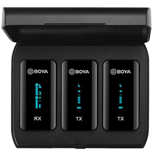 Boya BY-XM6-K2 Ultra Kompakt İkili Kablosuz Yaka Mikrofon Kiti