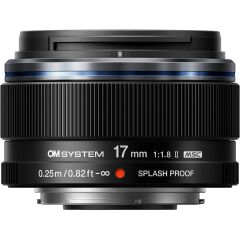 OM System 17mm F1.8 Mark II Prime Objektif