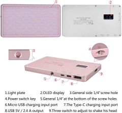 Pdx Mini Taşınabilir Led Işık ML-200AI