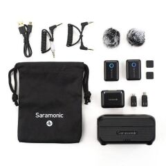 Saramonic Blink 500 B2+ 2 Kişilik Kablosuz Yaka Mikrofonu