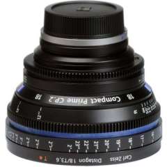 Zeiss 18mm/T3.6 CP.2 Compact Prime Cine Lens with EF Mount