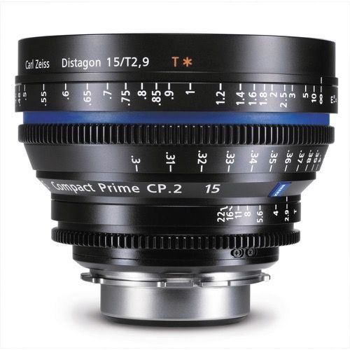 Zeiss Compact Prime CP.2 15mm/T2.9 EF Mount