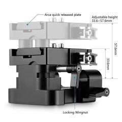 SmallRig 2092B 15mm Ray Destek Sistemi Taban Plakası