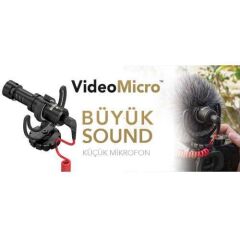 Rode Video Micro Kompakt Kamera Üstü Mikrofon