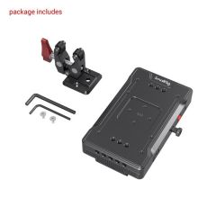 SmallRig V Montajlı Pil Adaptör Plakası Kelepçeli 3202