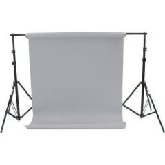 Weifeng 2,70x11 Metre Gri Kağıt Fon