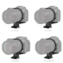 SmallRig 4300 Canon EOS'a  R Serisi İçin Döndürülebilir Yataydan Dikeye Montaj Plakası Kiti