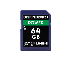 Delkin Power 64GB SD UHS-II 2000X (V90) Hafıza Kartı
