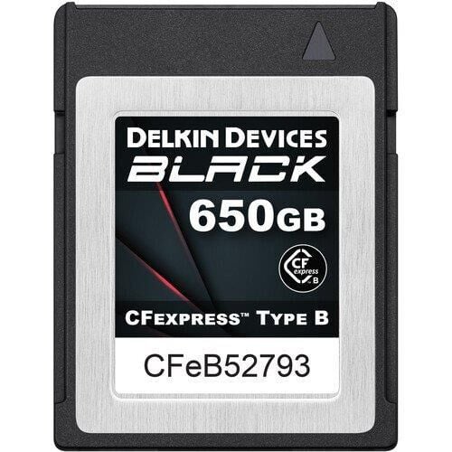 Delkin Devices 650GB Black CFexpress Type B Hafıza Kartı