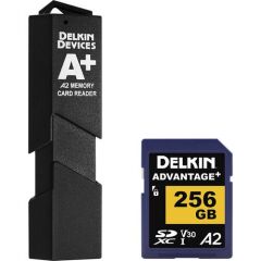 Delkin Devices USB 3.1 SD ve MicroSD A2 Hafıza Kart Okuyucu