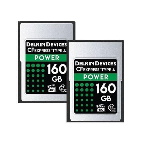 Delkin Devices 160GB Power CFexpress Type A Hafıza Kartı (2'li Paket)
